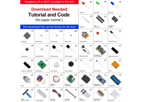 Raspberry Pi Starter Kit Ultimate (88 Proyectos)