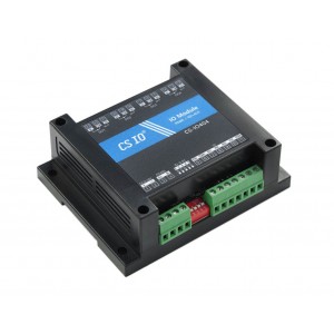Controlador industrial 4 relÃ©s RS485/RS232