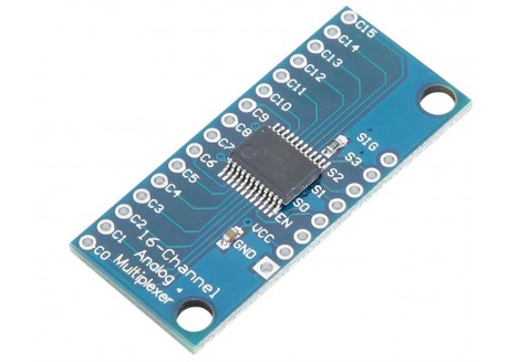 74HC4067 - Multiplexor analógico de 16 canales