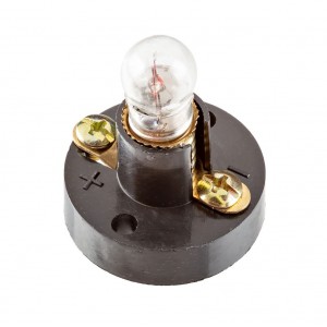 Bombilla E10 1.5V con base