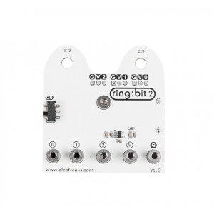 Ring:bit v2 con portapilas para robÃ³tica