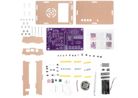 Kit radio FM digital RDA5807S DIY (aprende a soldar)