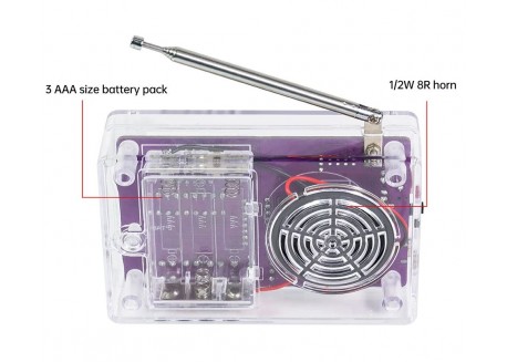 Kit radio FM digital RDA5807S DIY (aprende a soldar)