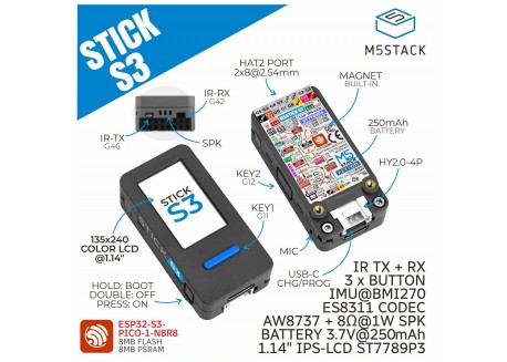 M5StickC PLUS 2 ESP32-PICO IoT Kit