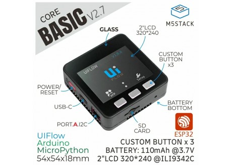 M5Stack - ESP32 Basic Core IoT Kit v2.26