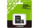 Memoria MicroSD Kingston 256GB (Clase 10)