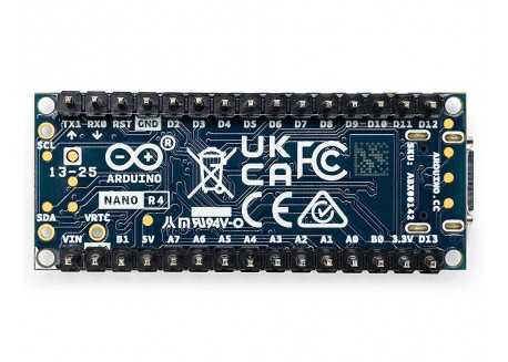 Arduino Nano R4 con pines