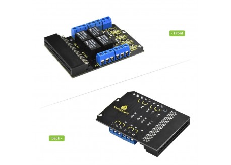 Keyestudio Shield con 4 relés para micro:bit