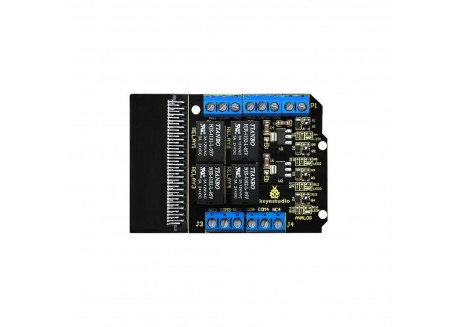 Keyestudio Shield con 4 relés para micro:bit