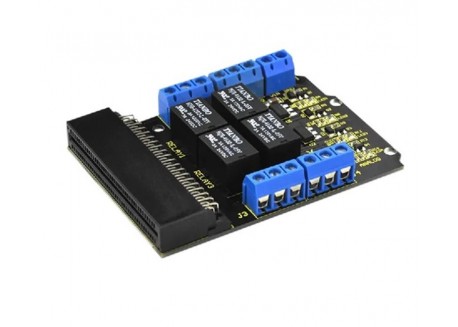 Keyestudio Shield con 4 relés para micro:bit