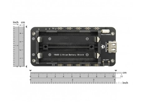 Powerbank DIY 2A 18650 con salida USB