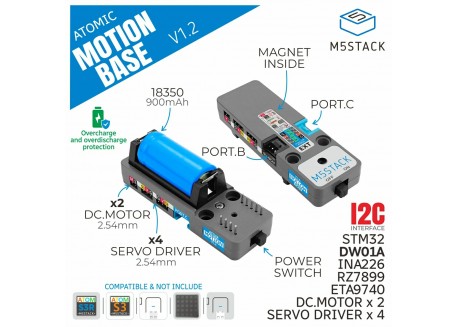 M5Stack: ATOM Motion Kit (STM32)
