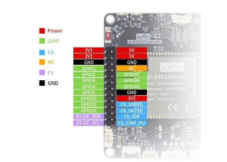 Placa de desarrollo JC-ESP32P4-M3 (16Mb)