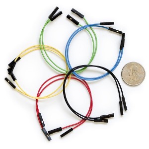 Set de cables Hembra / Hembra 15cm (10 Unid.)