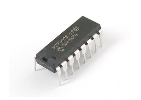 MCP3008 - Conversor ADC 10-bits
