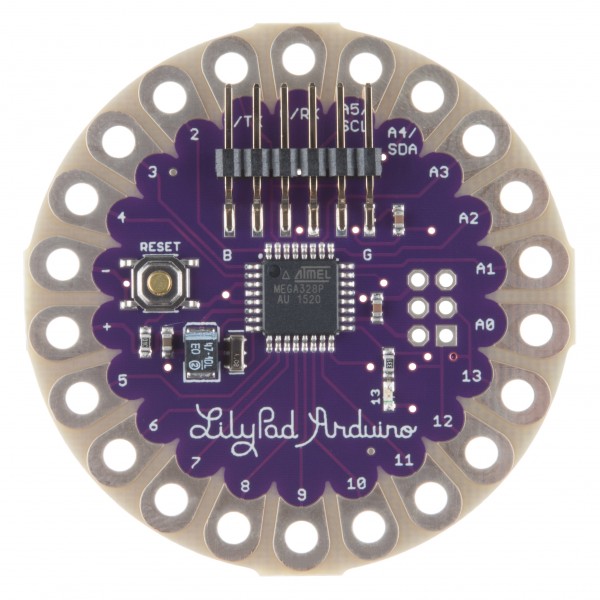 Arduino LilyPad 328 / 8 MHz Arduino DEV-13342 | BricoGeek.com
