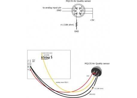 Sensor de gas propano - MQ-6