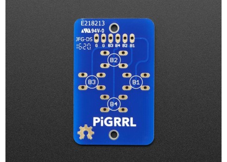 PiGrrl Gamepad PCB - 4 botones