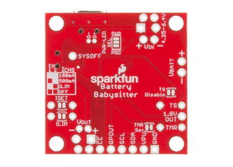SparkFun Babysitter - Monitor de batería LiPo