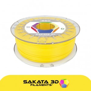 Filamento PLA 850 1Kg - Amarillo - Sakata 3D