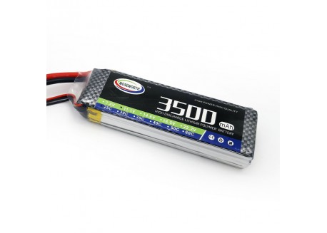 Batería Lipo 3500mAh 3S 25C, 11.1V - XT60