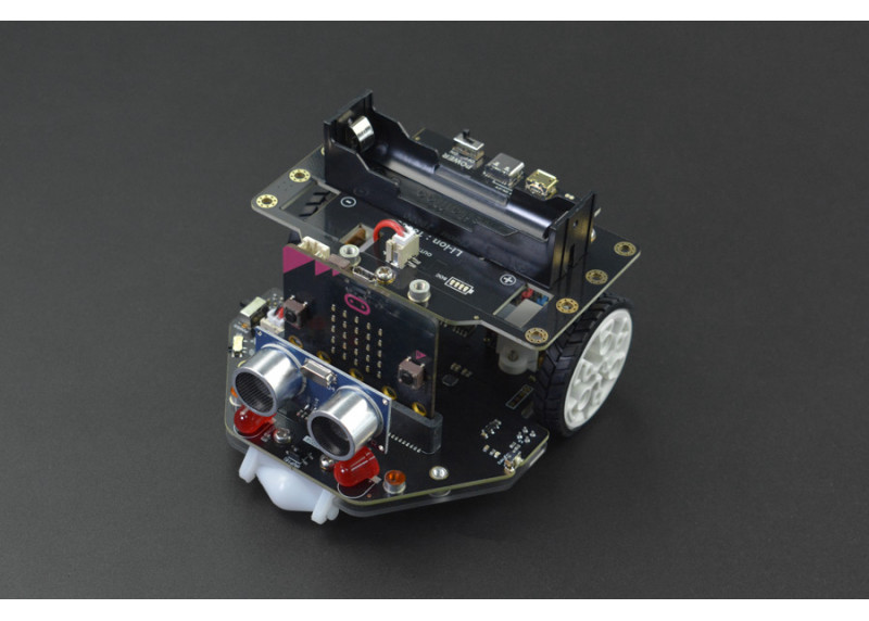 Robot Maqueen PLUS Micro:bit DFRobot MBT0021-EN BricoGeek.com