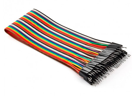 Cables DuPont Macho - Macho (20 cm / 40 unidades)