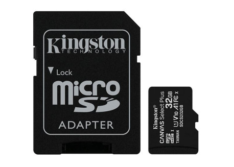 Memoria MicroSD Kingston 32GB (Clase 10)