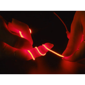 Filamento LED flexible 30cm - Rojo