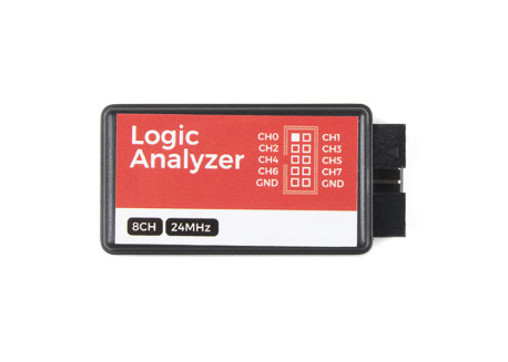 Analizador lógico USB - 24MHz (8 canales)