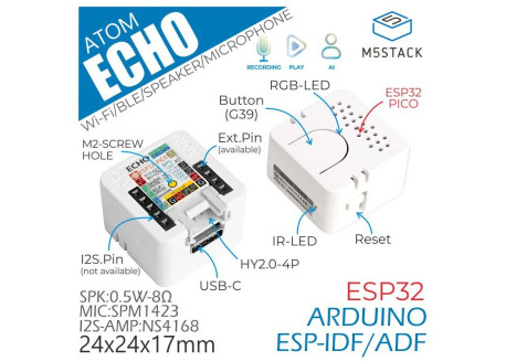 M5Stack ATOM Echo ESP32
