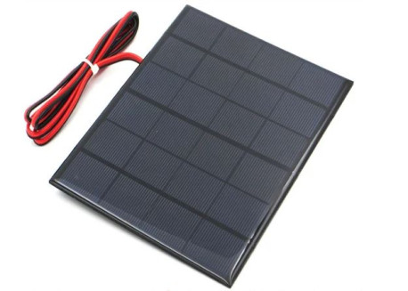 Panel solar 6V (3.5W) con cable