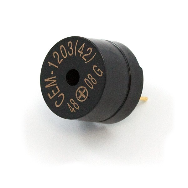 Zumbador Piezoeléctrico 12 V R 7,6 mm - Circuito Impreso