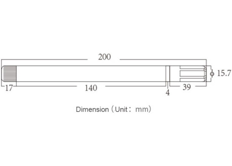 Sensor de temperatura y humedad exterior (RS-485 / Aluminio)
