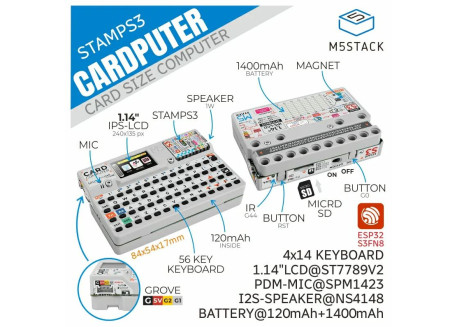 M5Stack Cardputer con ESP32-S3