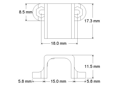 Funda protectora para motor micro metal