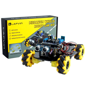 Kit robot 4WD omniwheel para Arduino