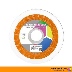 Filamento PLA 850 1Kg - Naranja - Sakata 3D