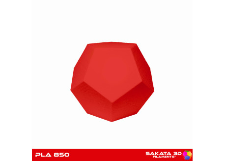 Filamento PLA 850 1Kg - Rojo