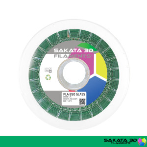 Filamento PLA 850 1Kg - Verde. Sakata 3D