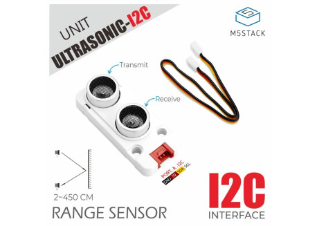 M5stack Sensor de distancia ultrasonido I2C