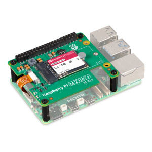 Raspberry Pi 5 M.2 HAT - SSD NVMe 256GB