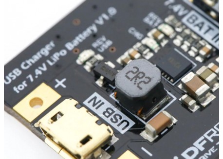 Cargador LiPo USB 7.4V